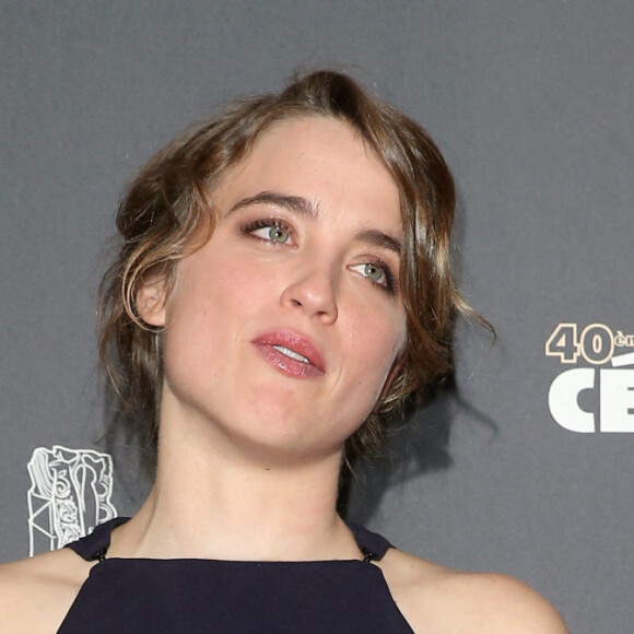 Adèle Haenel - Press room de la 40ème cérémonie des César au théâtre du Châtelet à Paris. Le 20 février 2015