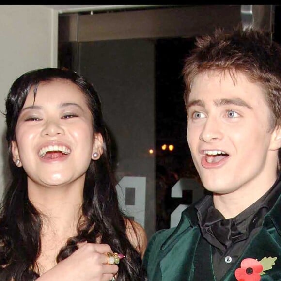 Katie Leung et Daniel Radcliffe - Première du film "Harry Potter et la coupe de feu" à Londres.