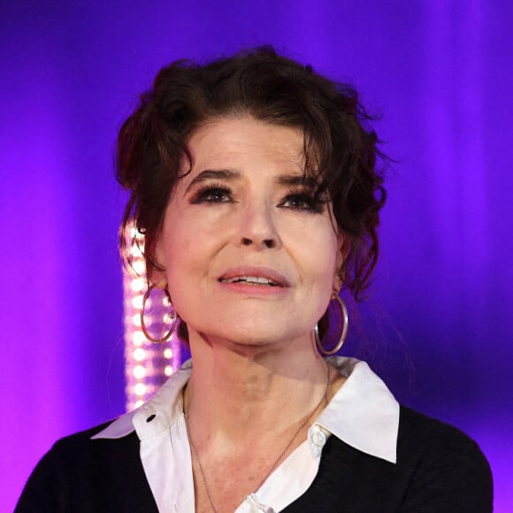 Exclusif - Fanny Ardant - Répétitions de l'émission "Duos Mystères" à la Seine Musicale à Paris, qui sera diffusée le 26 février 2021 sur TF1. Le 1er février 2021 © Gaffiot-Moreau / Bestimage