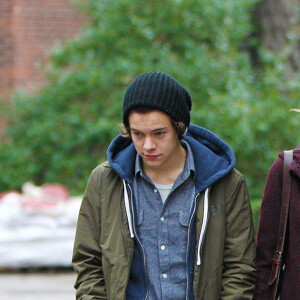 Harry Styles et Taylor Swift se promenent a Central Park a New York, le 2 decembre 2012. La rumeur les veut en couple.