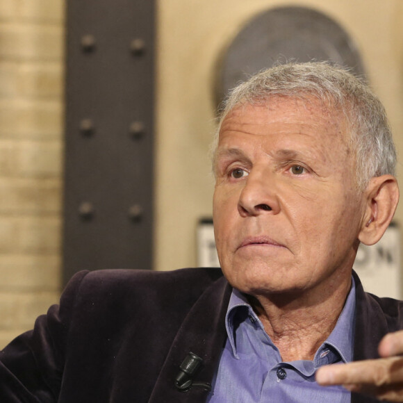 Patrick Poivre d'Arvor - Enregistrement de l'émission Rembob'INA à Paris le 15 octobre 2019. © Gwendoline Le Goff / Panoramic / Bestimage