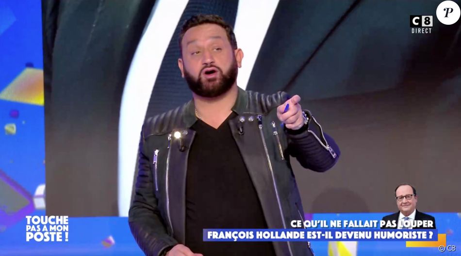 Bernard Montiel raconte sa soirée couscous avec Nicolas Sarkozy sur C8. Le 16 mars 2021.