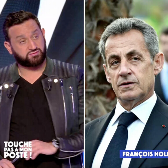 Bernard Montiel raconte sa soirée couscous avec Nicolas Sarkozy sur C8. Le 16 mars 2021.