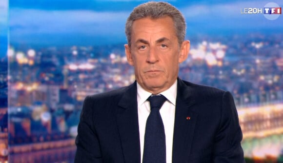 Nicolas Sarkozy dans le 20H de TF1, le mercredi 3 mars 2021.