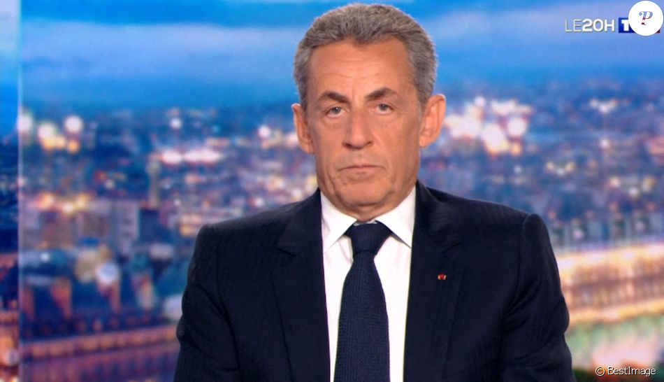 Nicolas Sarkozy dans le 20H de TF1, le mercredi 3 mars 2021.