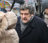 Jacques Frantz - Obsèques de Michel Galabru en l'église Saint-Roch à Paris le 12 janvier 2016. © Jacovides-Moreau/Bestimage