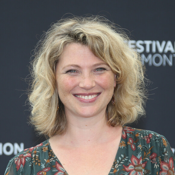 Cécile Bois lors du photocall de "Candice Renoir" lors du 57ème Festival de la télévision de Monté-Carlo le 17 juin 2017. © Denis Guignebourg / Bestimage