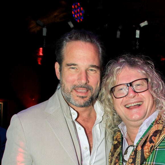 Exclusif - Fabrice Deville, Pierre-Jean Chalençon - Premier anniversaire de la Conciergerie Castel by TAO à Paris. Le 12 novembre 2019. © Philippe Baldini / Bestimage