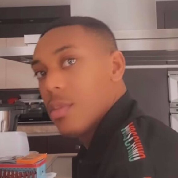 Mélanie et son mari Anthony Martial sur Instagram