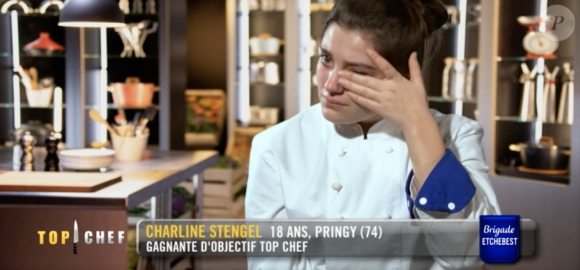 Charline dans "Top Chef 2021", sur M6.