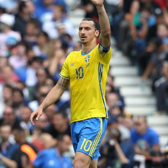 Zlatan Ibrahimovic lors du match Italie - Suède cau Stadium de Toulouse. Toulouse, le 17 juin 2016. © Cyril Moreau/Bestimage