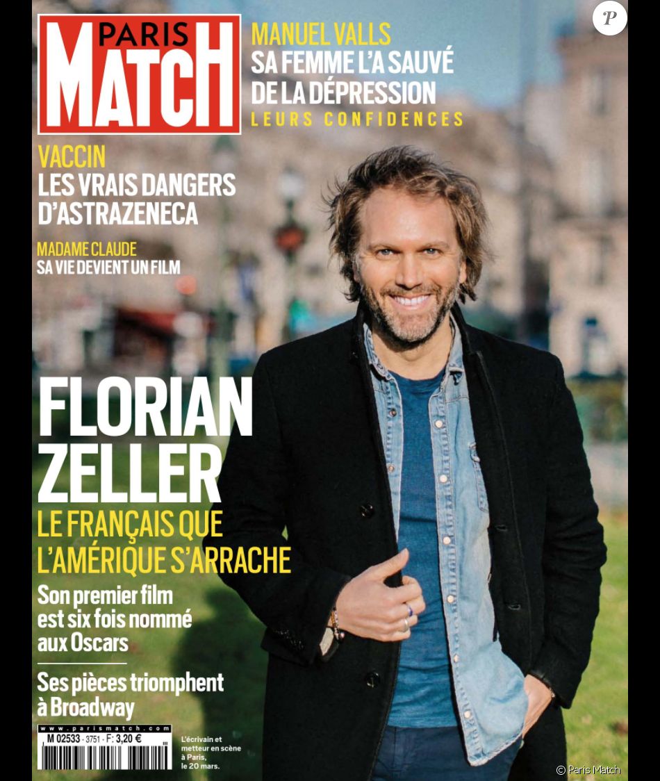 Une de Paris Match en date du 25 mars 2021. Purepeople