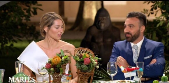 Matthieu et Laure dans "Mariés au premier regard 2021" le 5 avril sur M6