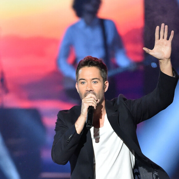 Exclusif - Emmanuel Moire - Enregistrement de l'émission "La Chanson de l'Année, Fête de la Musique" à Nîmes présentée par Nikos Aliagas pour TF1. Le 20 juin 2015.