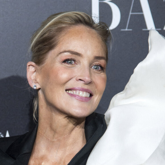 Sharon Stone à la cérémonie des Harper's Bazaar Awards, au Palacio de Santona. Madrid. Le 5 novembre 2019.