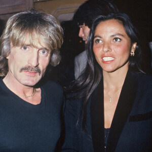 Christophe et sa femme Véronique Bevilacqua à Paris en 1984.