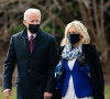 Le président américain Joe Biden et sa femme Jill à Washington, le 29 janvier 2021.