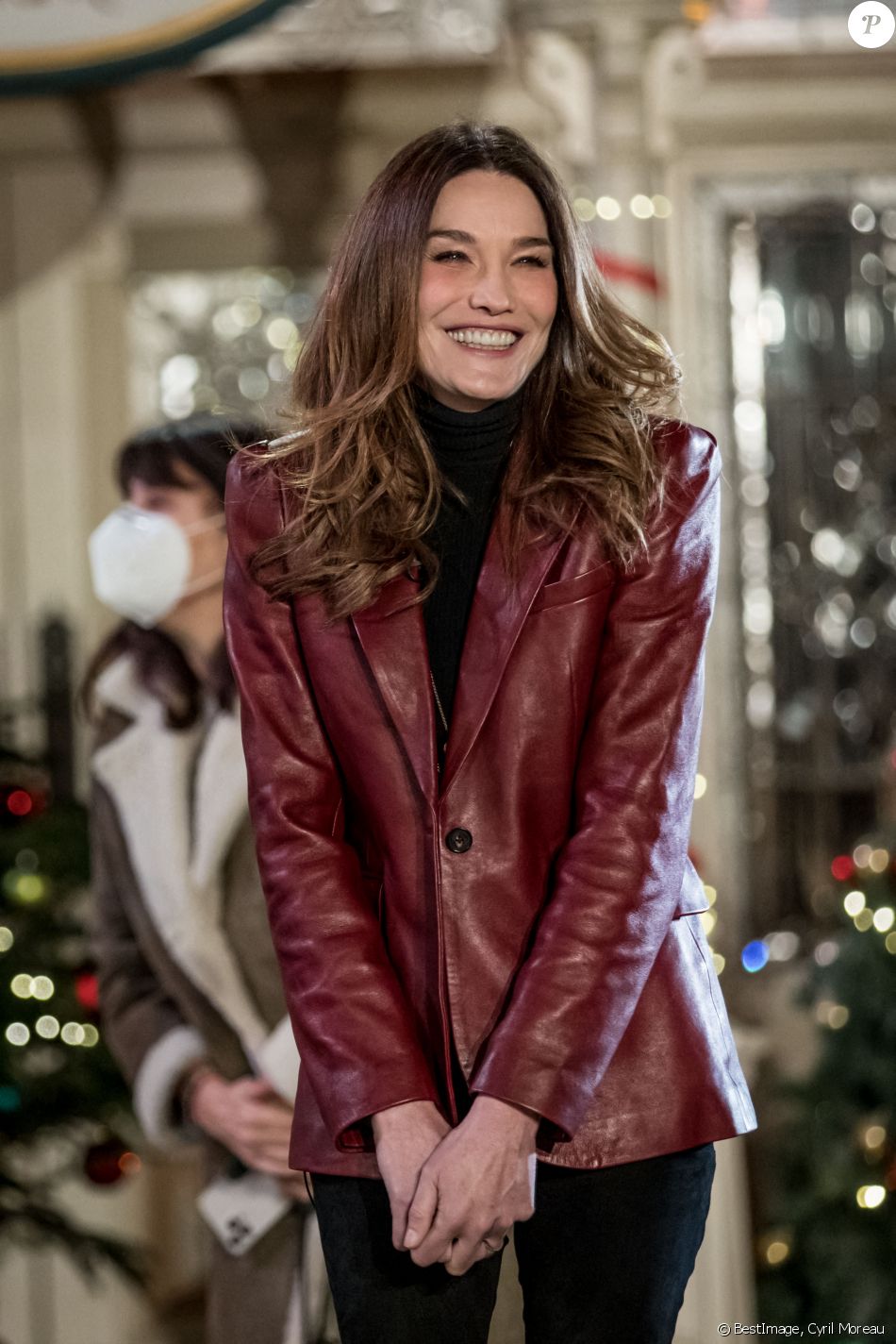 Exclusif - Carla Bruni Sarkozy - Enregistrement de l'émission "Toute la musique qu'on aime" à Disneyland Paris © Cyril Moreau / Bestimage
