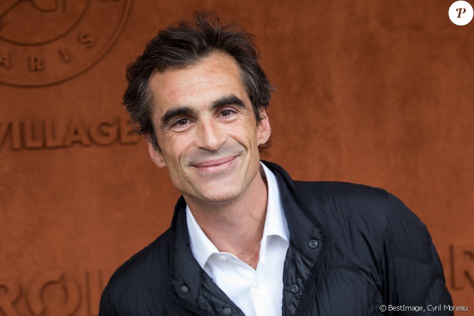 Raphaël Enthoven au village des internationaux de France de tennis de Roland Garros 2019 à Paris le 7 juin 2019. © Cyril Moreau / Bestimage