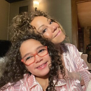 Mariah Carey et sa fille Monroe sur Instagram.
