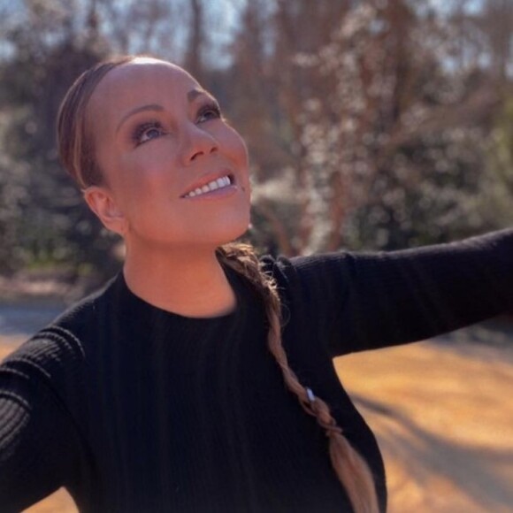 Mariah Carey sur Instagram. Le 28 janvier 2021.