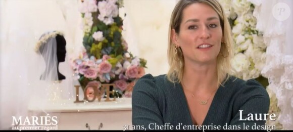 Laure dans "Mariés au premier regard 2021" sur M6, le 22 mars