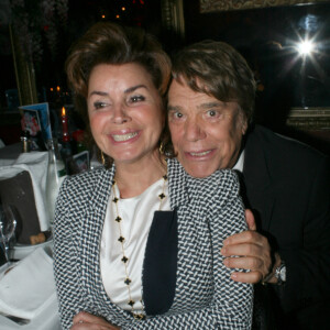 Bernard Tapie et sa femme Dominique - Michou fête ses 85 ans et les 60 ans de son cabaret à Paris.