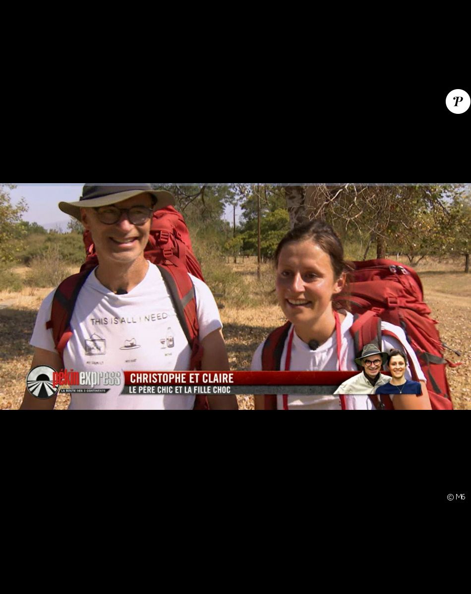 Christophe et Claire dans "Pékin Express 2021", épisode du 30 mars sur M6