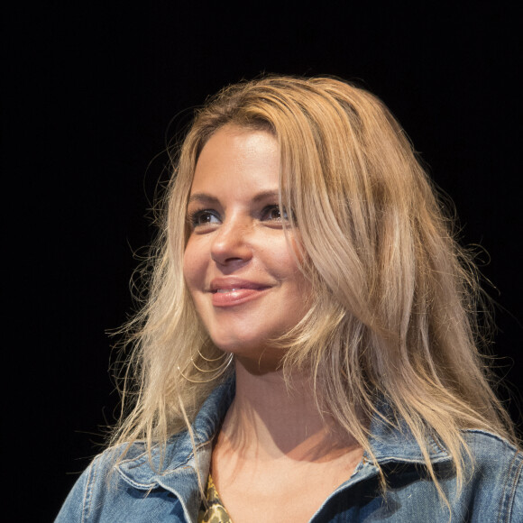 Severine Ferrer - Rencontre avec des acteurs lors du festival "Les hérault du cinéma et de la télévision" au Cap d'Agde. Le 21 septembre 2020 © Sandrine Thesillat / Panoramic / Bestimage
