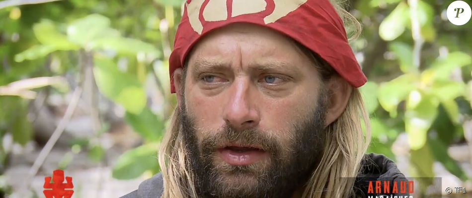 Arnaud dans "Koh-Lanta, Les Armes secrètes" sur TF1.