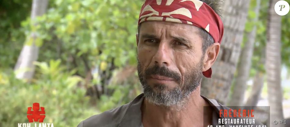Frédéric dans "Koh-Lanta, Les Armes secrètes" sur TF1.