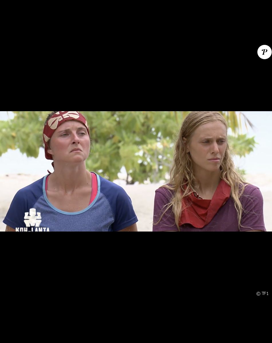 Laure et Maxine dans "Koh-Lanta, Les Armes secrètes" sur TF1.
