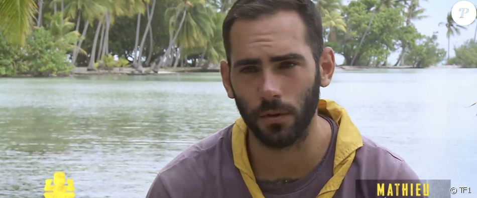 Mathieu dans "Koh-Lanta, Les Armes secrètes" sur TF1.