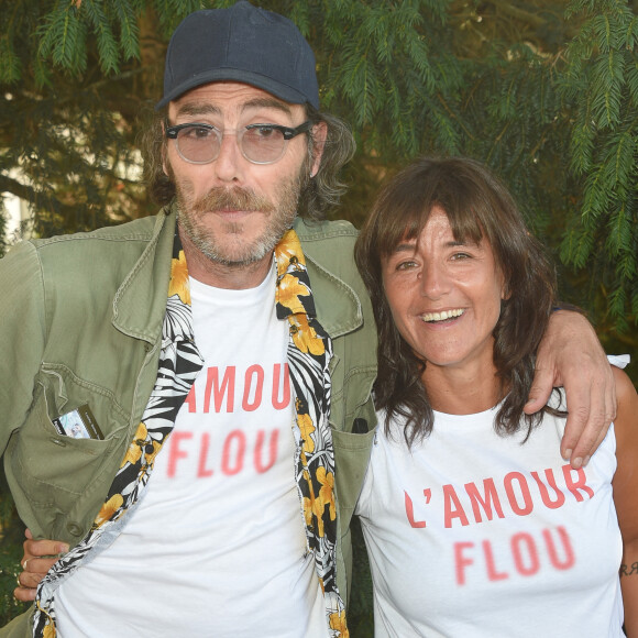 Philippe Rebbot (réalisateur) et Romane Bohringer (réalisatrice) pour le film "L'Amour Flou" lors du deuxième jour de la 11ème édition du festival du Film Francophone d'Angoulême, France, le 22 août 2018. © Coadic Guirec/Bestimage 