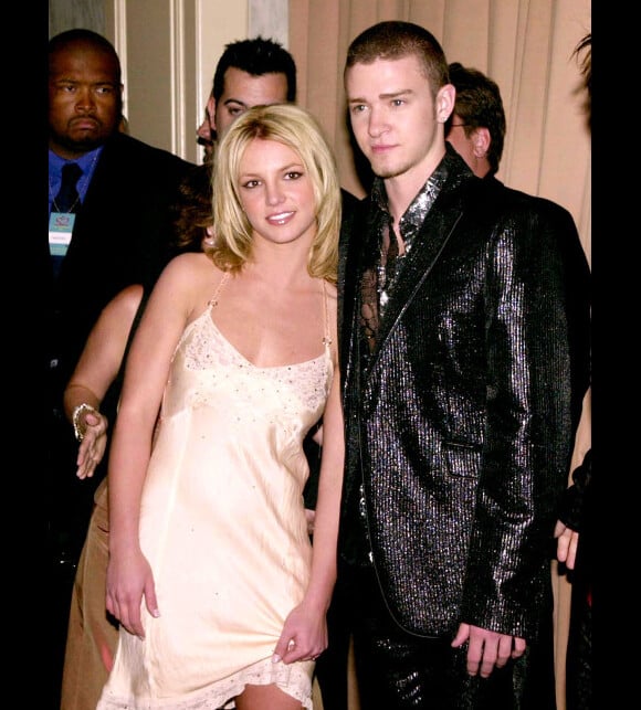Britney Spears et Justin Timberlake lors d'une soirée à Beverly Hills.