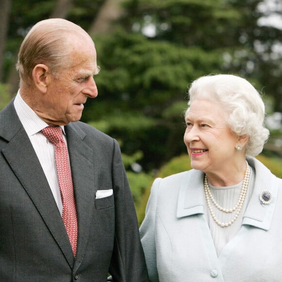 Le Duc d'Edimbourg et sa femme Elizabeth II.