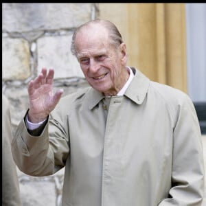 Le prince Philip, duc d'Edimbourg, au château de Windsor.