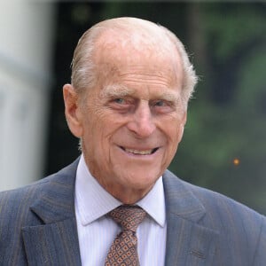 Le prince Philip, duc d'Edimbourg - Le couple royal d'Angleterre reçu par le président allemand et sa compagne au château Bellevue à Berlin. Le 24 juin 2015 