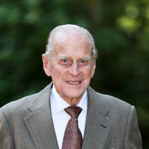 Le Prince Philip, Duc d'Edimbourg visite la réserve Dersingham Bog Nature à Sandringham en 2013.