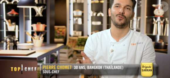 Pierre dans "Top Chef 2021", sur M6.