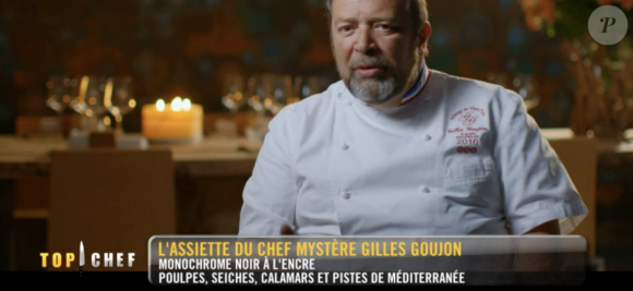 Gilles Goujon dans "Top Chef 2021", sur M6.