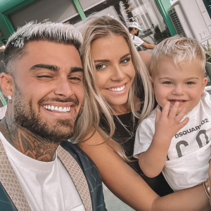 Thibault Garcia pose en famille sur les réseaux sociaux.