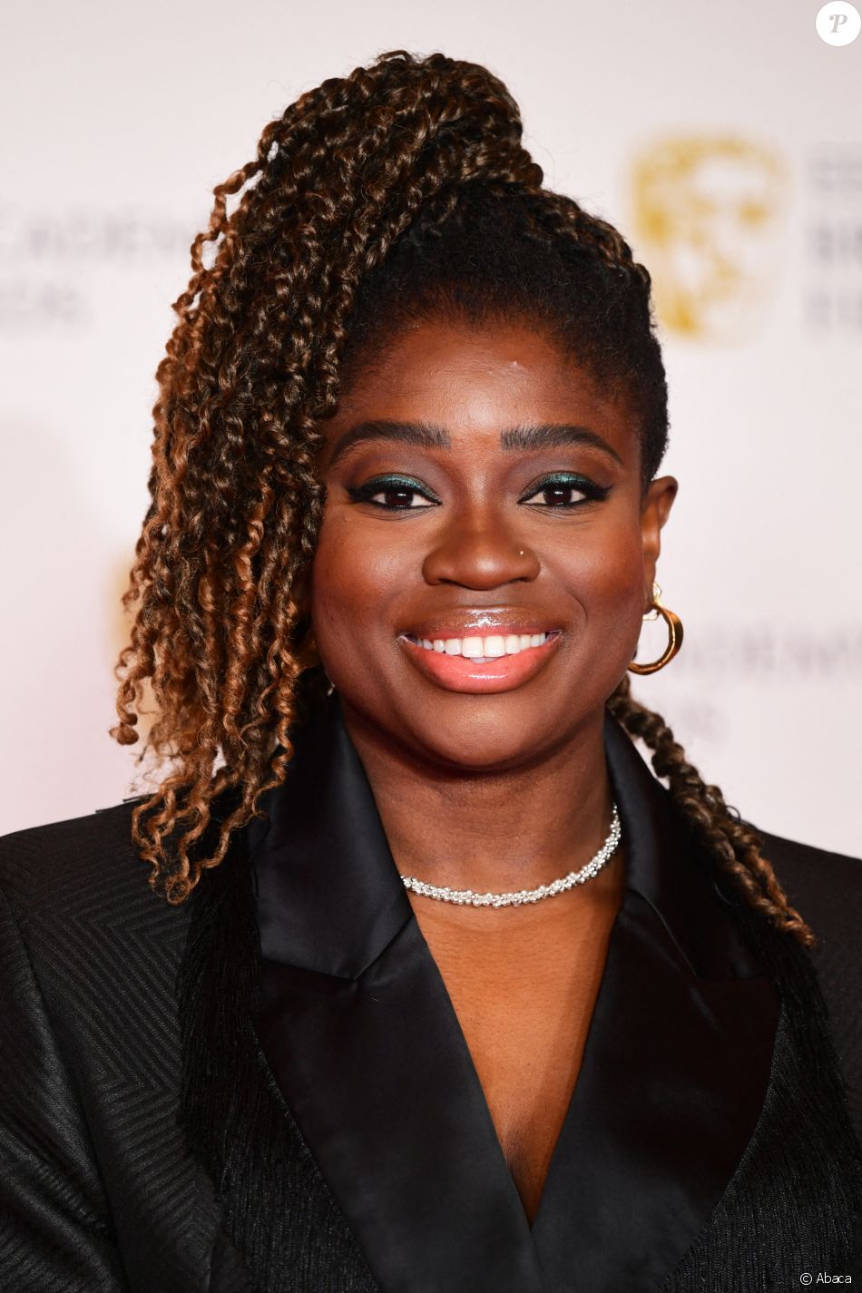Clara Amfo - 74e cérémonie des BAFTA Film Awards au Royal Albert Hall de Londres. Le 11 avril 2021. @ Ian West/PA Wire