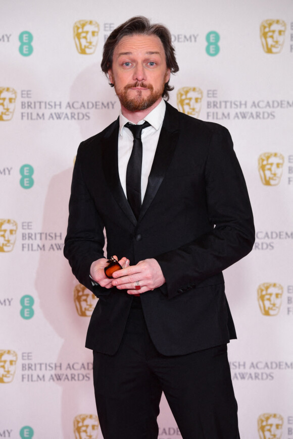 James McAvoy - 74e cérémonie des BAFTA Film Awards au Royal Albert Hall de Londres. Le 11 avril 2021. @ Ian West/PA Wire