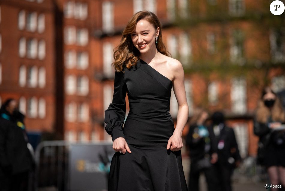 Phoebe Dynevor - 74e cérémonie des BAFTA Film Awards au Royal Albert Hall de Londres. Le 10 avril 2021. @ BAFTA/Avalon/ABACAPRESS.COM