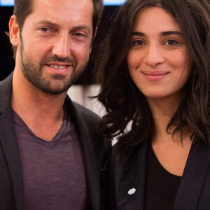 Frédéric Diefenthal et Camélia Jordana - 30e Festival International du Film Francophone à Namur avec le film d'ouverture "Préjudice". Le 2 octobre 2015.