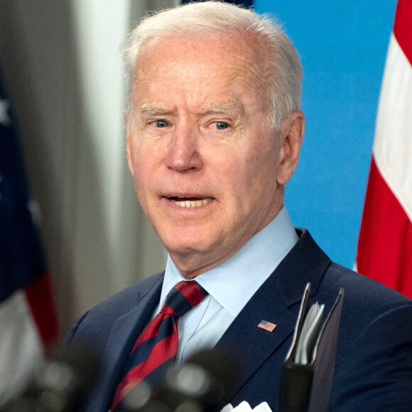 Le président Joe Biden prononce un discours sur les investissements du Plan pour l'emploi américain à la Maison Blanche à Washington.