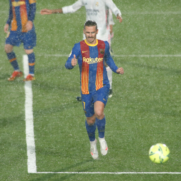 Antoine Griezmann lors du match Real Madrid - FC Barcelone, le 10 avril 2021.