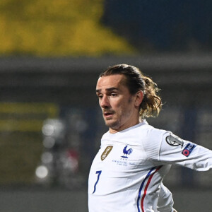 Antoine Griezmann lors du match Bosnie-Herzégovine - France, le 31 mars 2021.
