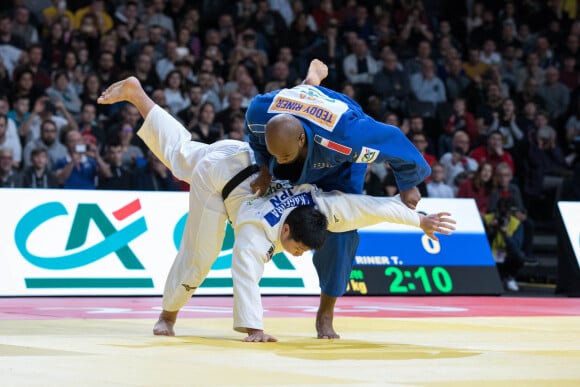 Teddy Riner lors du Paris Grand Slam Judo 2020 à l'AccorArena à Paris, le 9 février 2020. © Jeremy Melloul/Bestimage